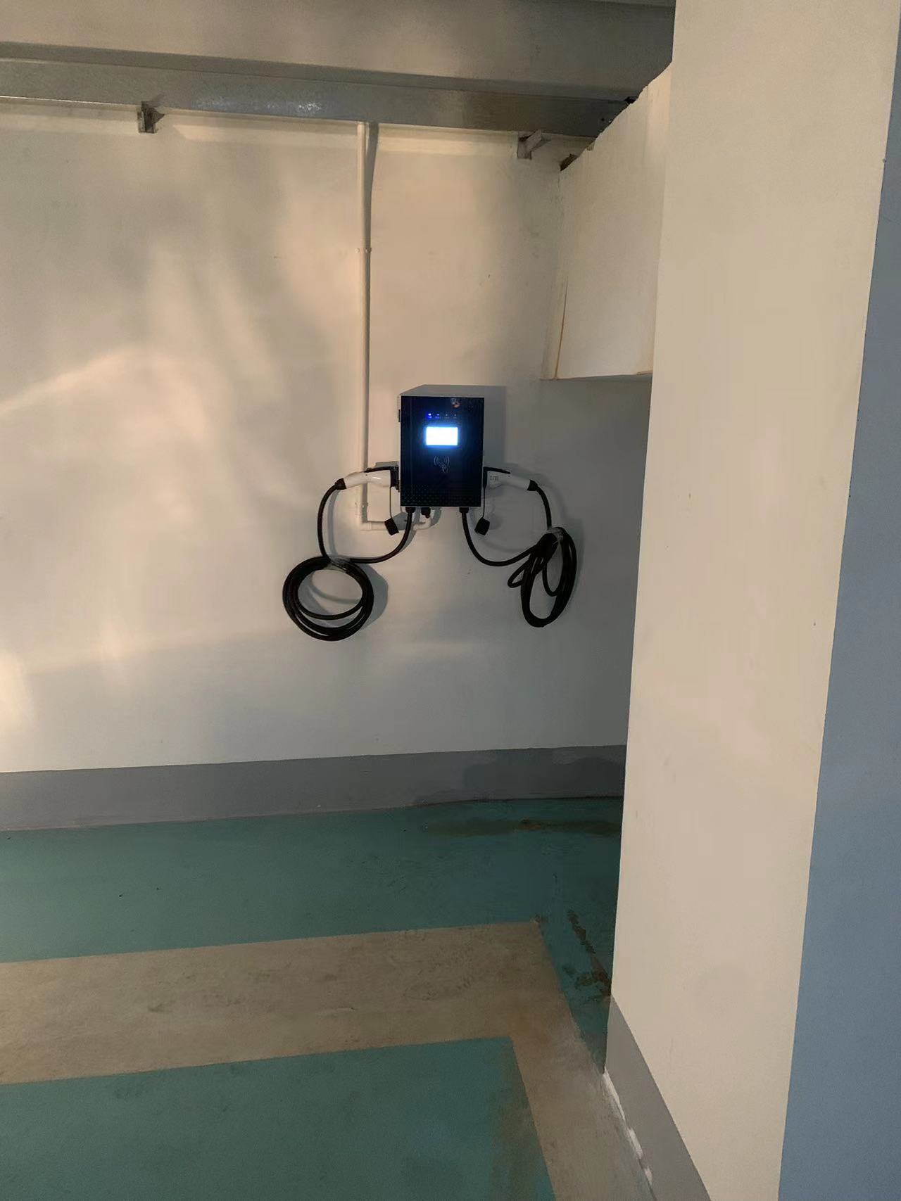 30KW直流樁/14KW交流樁惠州惠陽區充電樁完工-汽車充電樁_充電樁生產_充電樁廠家_深圳耀萊充新能源科技有限公司