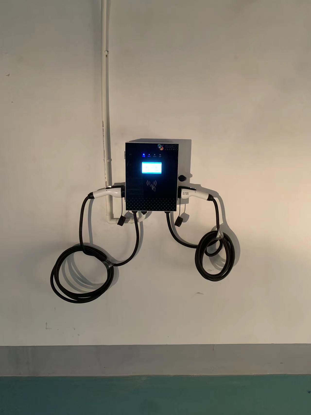 30KW直流樁/14KW交流樁惠州惠陽區充電樁完工-汽車充電樁_充電樁生產_充電樁廠家_深圳耀萊充新能源科技有限公司